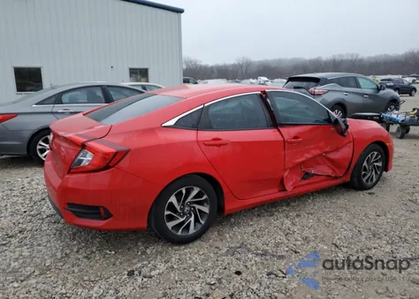 2016 Honda Civic Ex из США, поврежденный, VIN 2HGFC2F7XGH575747